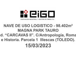 Avance de obra en illescas para GLP